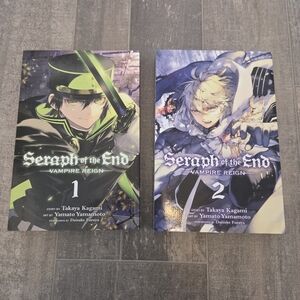 Seraph of the End Vampire Reign Vol. 1 and Magna